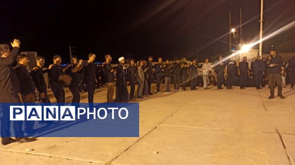 مراسم عزاداری و سینه‌زنی شب دوم محرم در شهرستان مارگون