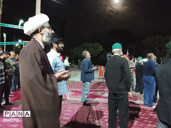 مراسم عزاداری شهادت اباعبدالله الحسین در صدوبیستمن شب از اجتماعات  