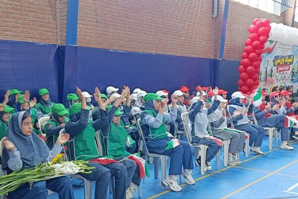 المپیاد ورزشی درون‌مدرسه‌ای در مدرسه ایلیایی شهرک وحدت فردیس