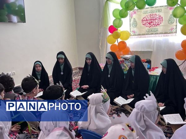 جشن قرآن در مهد شکوفه‌های نور درالقرآن حضرت زهرا (س) شیروان