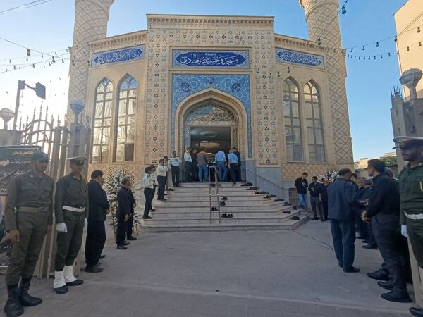 تشییع پیکر زنده یاد جناب سرهنگ حسین بیات مختاری
