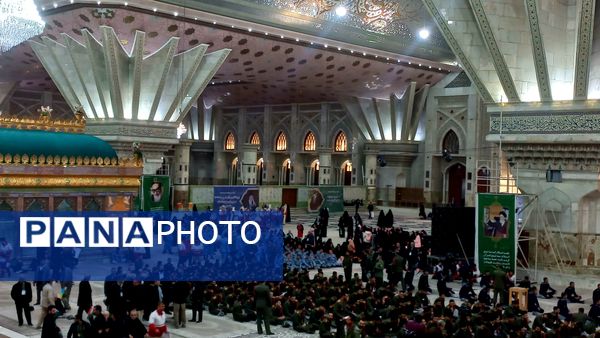 تجدید عهد و پیمان دانش‌آموزان با ارزش‌ها و آرمان‌های انقلاب اسلامی و مقاومت