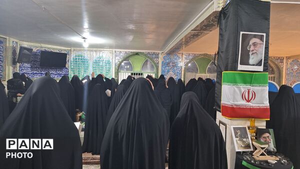 حضور حماسی مردم روستای مارکده 