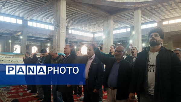 نماز عبادی و سیاسی جمعه در اولین روز از دهه فجر در نیشابور 