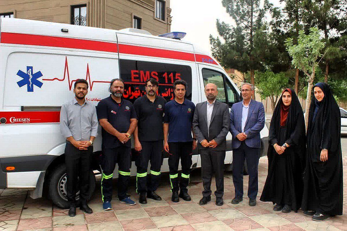 بازدید رئیس اداره آموزش و پرورش جوادآباد از مراکز بهداشتی