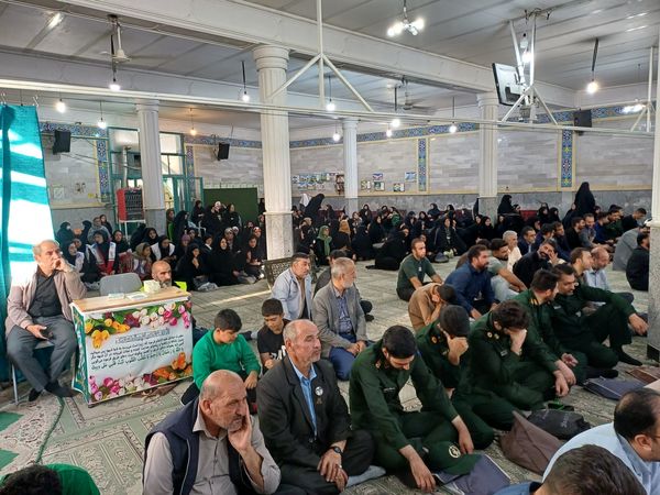 مراسم باشکوه یادواره شهدای شهرستان اسدآباد