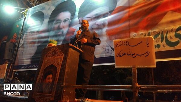 تجمع بیعت با رهبری در نورآباد به صد و پنجاه و هفتمین شب رسید