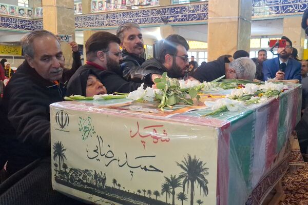 مراسم بزرگداشت سردار شهید حاج قاسم سلیمانی در گلزار شهدا شیراز 