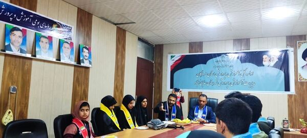 مراسم تجلیل از خبرنگاران پانای حاجی آباد