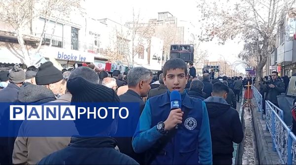 تشییع با شکوه شهید جوادحسن زاده شهید مرزبانی فراجا