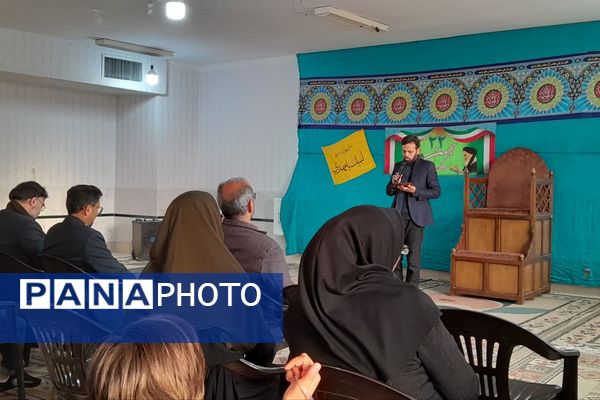 مراسم ایام الله دهه فجر در دبیرستان معارف صدرای ولایت