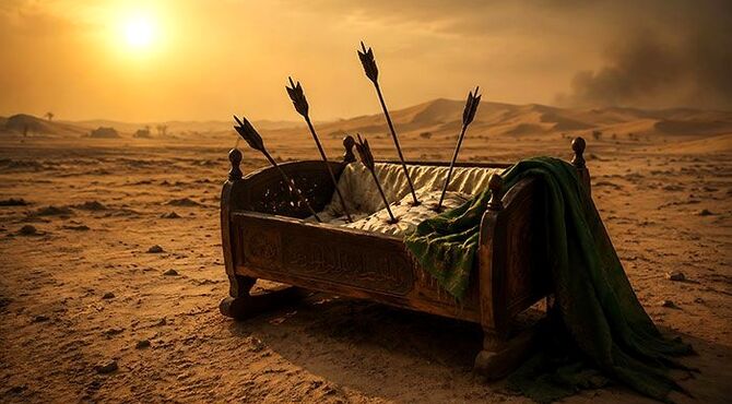 شب هفتم محرم؛ یادِ باب‌الحوائجِ کوچکِ کربلا سپری می شود