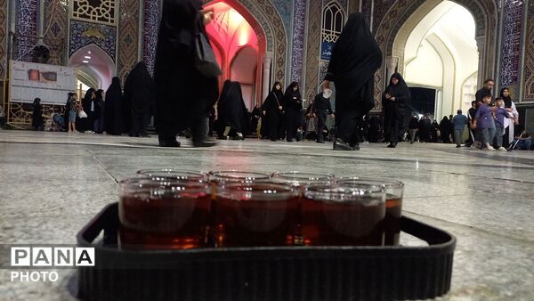 مراسم عزادرای هیات سینه زنی شب اربعین درمشهدالرضا