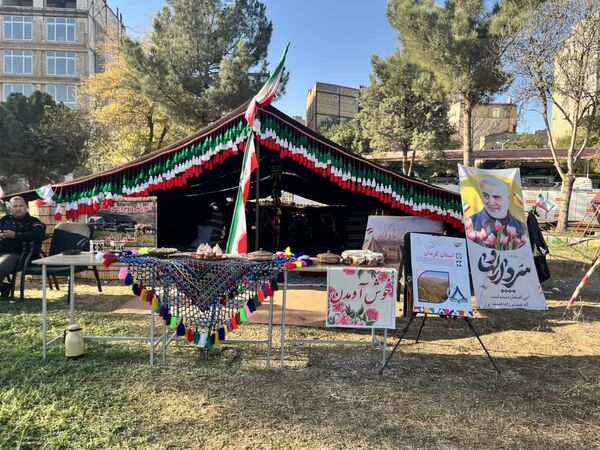 برگزاری جشنواره دانش‌آموزی عشایری خاتم در مشهد الرضا 