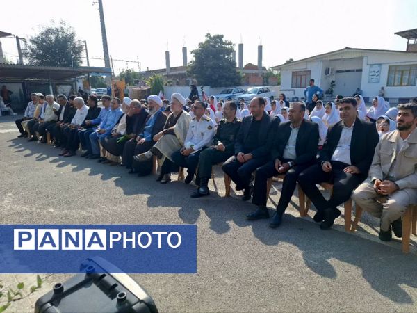 مانور بازگشایی مدارس در میاندورود