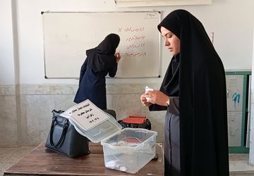 انتخابات همیار مشاور هنرستان حضرت زهرا(س) بن