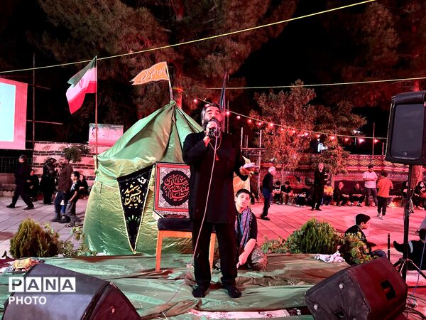 مراسم شام غریبان در ساوجبلاغ شهرک ینگی امام 