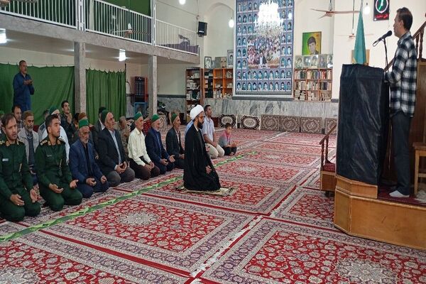 اقامه نماز جمعه همزمان با وفات حضرت معصومه (س) در مسجد جامع شهر بار نیشابور