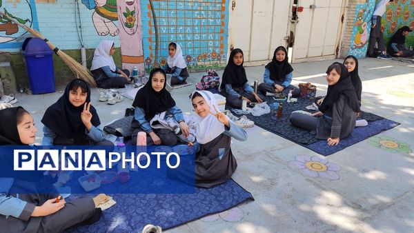 صبحانه سالم به‌مناسبت هفته سلامت در مدرسه نسترن آشخانه