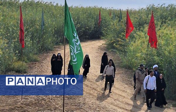 اعزام دانش‌آموزان جزیره هرمز به اردوی راهیان نور