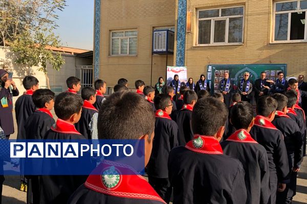 اجرای طرح «وطن یار» در دبستان ائمه اطهار ناحیه دو شهرری 