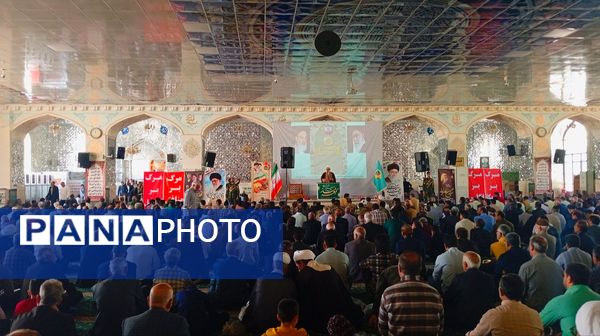 نماز عبادی سیاسی جمعه کاشمر 