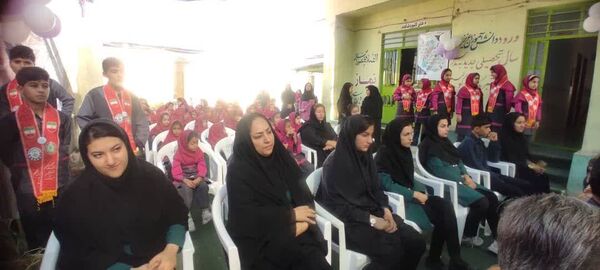 برگزاری مراسم شاهنامه‌خوانی و حافظ‌خوانی همراه با افتتاح نمایشگاه کتاب در مدرسه میلاد و کوثر نبی سعدآباد