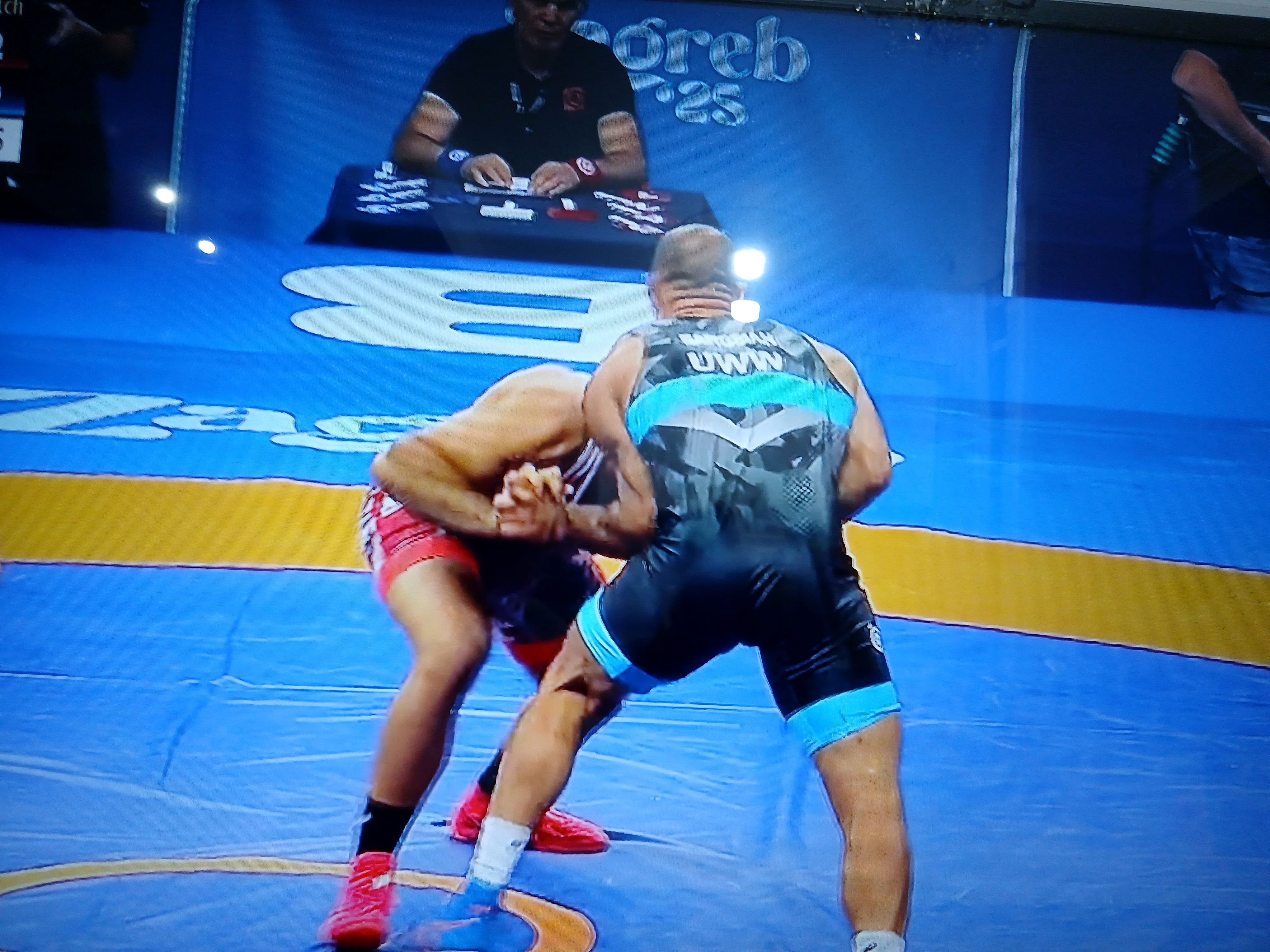 ساروی مرد طلایی المپیک پاریس طلای جهان را ضرب کرد