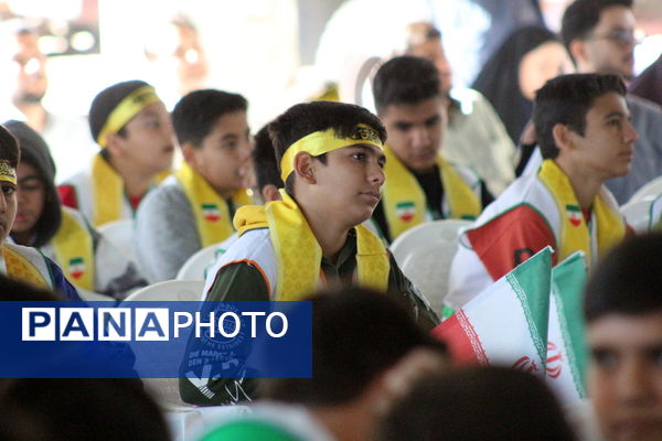 زنگ استکبار ستیزی در کرمانشاه به صدا در آمد