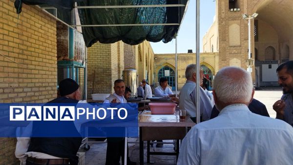 گذری بر چایخانه مسجد جامع نیشابور 