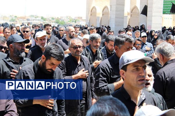 مراسم عزاداری عاشورای حسینی در شهر درق