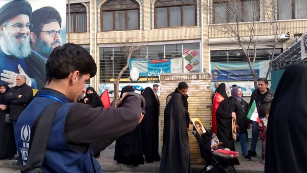 مراسم تشییع نمادین پیکر شهدای مقاومت در مشهد