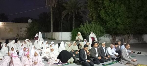 روزه اولی‌های دبستان مولوی فین، مهمانان ویژه‌‌‌ سفره افطار
