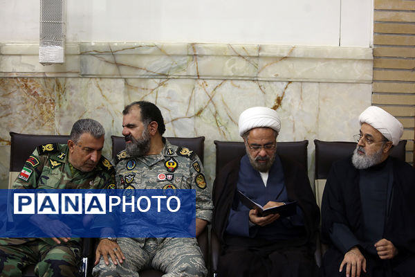 مراسم بزرگداشت والده «سید حسن نصرالله» در قم