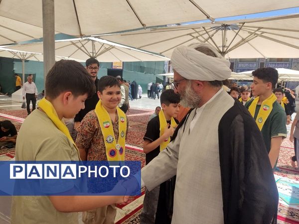 اردوی تابستانی مشهد مقدس دبیرستان پیشتازان جم