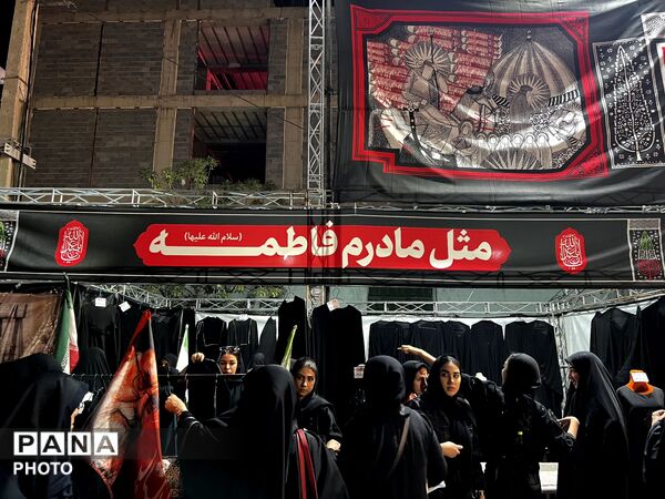 عزاداری دهه  سوم محرم در ساوجبلاغ  