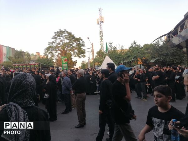 عزاداری عاشورای حسینی در بلوار هاشمیه مشهد