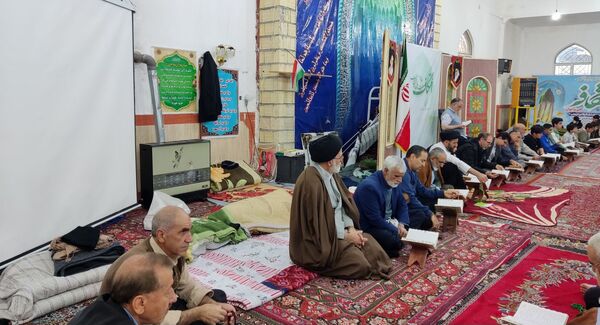 مراسم معنوی اعتکاف در مسجد امام هادی(ع) الشتر