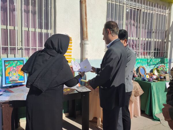 جشن کارآفرینی در مدرسه شهید نجفی فدافن