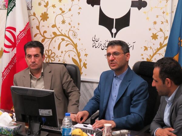 نشست معاون پیشگیری و تشخیص توانبخشی سازمان آموزش پرورش استثنایی کشور با مدیران مرکز  استان