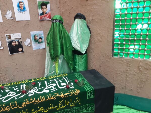 عزاداری دهه دوم فاطمیه در تکیه ابوالفضلی 