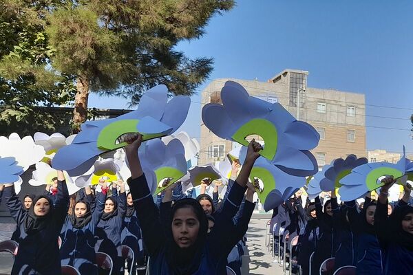 تجلی شور انتخاباتی در مدرسه امیرکبیر