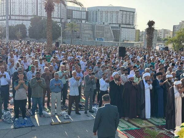 نماز عید سعید فطر در بندرعباس 