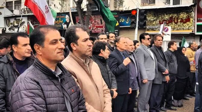 راهپیمایی روز قدس در کرمانشاه 