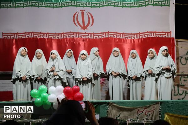 جشن الفبا و ایستادگی در تجمعات شبانه مردمی قلعه نو