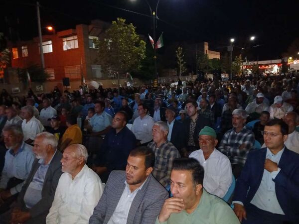 گرامیداشت ۲۲ شهید محله فردوسی خلیل‌آباد