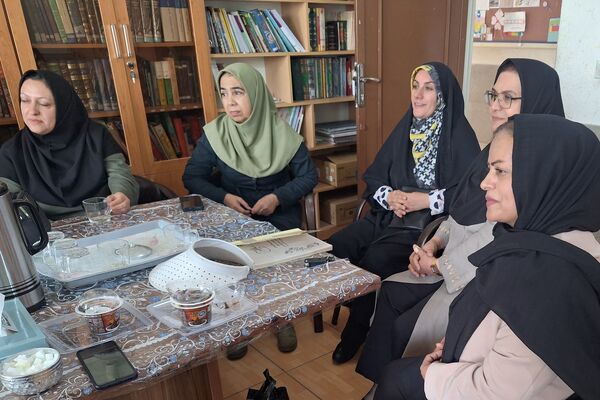 تعامل انجمن اولیا و مربیان در روزهای پایانی سال تحصیلی 