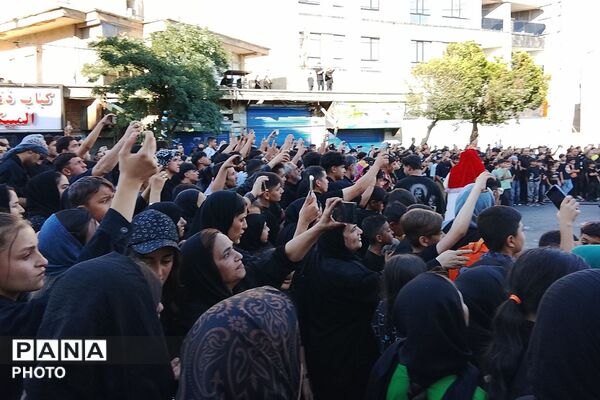 بازسازی خیمه گاه شهدای کربلا در شهرک گلشهر چهاردانگه