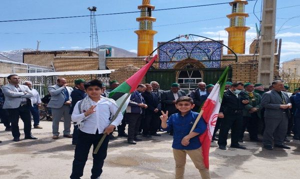 راهپیمایی روز جهانی قدس در شهر بار