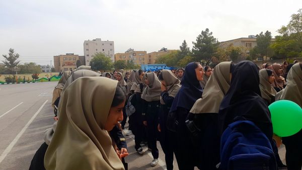 آیین بازگشایی مدارس در دبیرستان نورالهدی 
